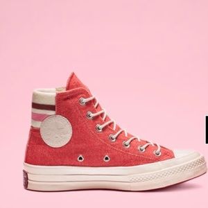 Converse retro strip high tops